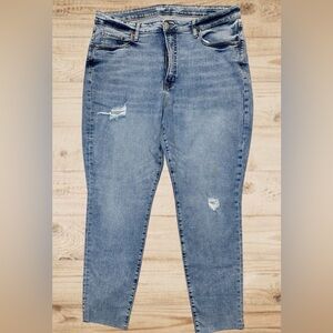 Old Navy Light Blue O.G. Straight Leg High-Rise Jeans